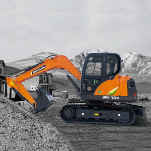 Mini-excavatrice sur chenilles DEVELON DX75E-10N la plus vendue |   Excavatrice de chantier haute performance de 7,4 tonnes de capacité Yanmar REXROTH - Product Image 3