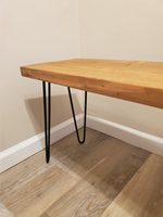 Pieds de table en forme d'épingles à cheveux pour console, table de couloir, entrée