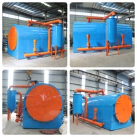 Nouveau 1-7ton Horizontal biomasse brûleur charbon cornue four briquette bois charbon de bois carbonisation four en vente