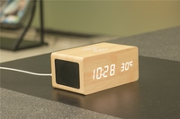 Hot Selling Hoge Kwaliteit Hotel Telefoon Draadloos Opladen Led Speaker Wekker