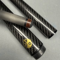 Taco de salto de fibra de carbono completo más vendido 58 pulgadas Radial 13mm punta multicapa Taco de salto de carbono negro clásico para piscina