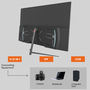 Moniteurs d'ordinateur de bureau en forme de V 1920x1080, 27 pouces, 165hz, <span class=keywords><strong>144hz</strong></span>, moniteur pour <span class=keywords><strong>pc</strong></span> de jeux avec synchronisation libre et <span class=keywords><strong>g</strong></span>-<span class=keywords><strong>sync</strong></span> - Product Image 4