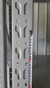 Thương mại 4-Tier chống gỉ thép kho lưu trữ giá vừa làm nhiệm vụ 4-Tier kệ cho bán lẻ sử dụng đóng gói trong thùng carton - Product Image 3