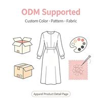 Baju Kurung malaisien pour femmes musulmanes, imprimé floral, robe formelle à fleurs 3D, ODM OEM en gros