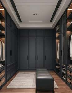 Armoire Pliable Moderne de Luxe, Dressing, Table à Habiller, Meubles de Haute Qualité, Taille Personnalisée pour la Chambre à Coucher - Product Image 5