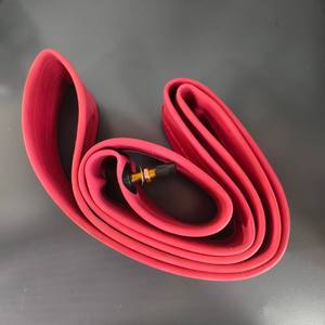 Cámara de Aire <span class=keywords><strong>para</strong></span> Bicicleta de Goma Natural de Color Rojo de 26x2.125, Cámara de Aire <span class=keywords><strong>para</strong></span> Bicicleta de Montaña/Carretera/BMX, Accesorios <span class=keywords><strong>para</strong></span> Bicicleta - Product Image 5