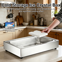 Étagère de présentation pour buffet, collations, plateaux de fruits, desserts, sushis, plats froids, fruits de mer surgelés, cuisine japonaise réfrigérée, sashimi