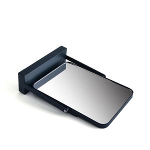 High Quality Adjustable Customize Luxury Metal Support Logo Fashion Cosmetic Desktop Makeup <b>Mirror</b> - Product Image 4