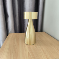 Lampe de table sans fil rechargeable et à intensité variable pour restaurant, hôtel, fonctionnant sur batterie
