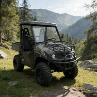 Quad tout-terrain EEC 5000W électrique avec benne de chargement, ATV universel pour l'extérieur