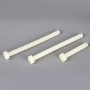 Vis à tête hexagonale en nylon PA66 léger, résistant à la corrosion, filetage complet, norme GB <span class=keywords><strong>5783</strong></span> - Product Image 2