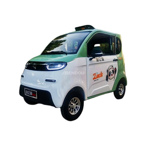 Mini Auto Eléctrico Compacto de Tres Puertas y Cuatro Asientos, de Baja Velocidad, con Cabina Cerrada para Adultos - Product Image 4