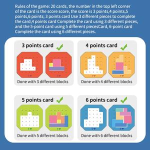 Jeu de <span class=keywords><strong>puzzle</strong></span> créatif <span class=keywords><strong>en</strong></span> plastique, jouet de <span class=keywords><strong>puzzle</strong></span> interactif pour la famille, jeu de société de <span class=keywords><strong>puzzle</strong></span> - Product Image 4