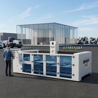 Nouvelle machine de polissage CNC GANGER de qualité supérieure, certifiée CE, pour marbre, granit, quartz, carrelage, épaisseur 100 mm, moteur servo