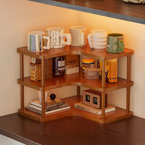 Bookshelf, <b>desktop</b> <b>shelf</b>, multi-layer storage, kitchen and household daily necessities, home goods, <b>desktop</b> bookshelf, storage - Product Image 2