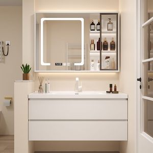 Mueble de Baño Moderno Impermeable con Lavabo, Muebles de Baño Independientes al por Mayor - Product Image 3