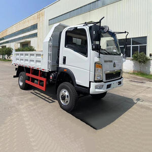 HOWO รถบรรทุกรถบรรทุก sinotruck รถดัมพ์ขนาดเล็กขับด้านซ้ายมือใหม่4x4สำหรับการทำเหมือง - Product Image 4