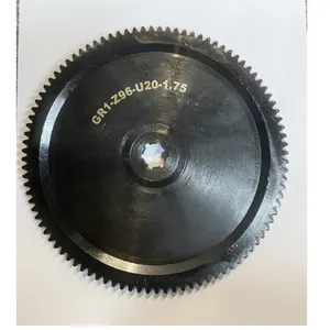 HXMT dari Cina jual panas Oem penempaan besar Herringbone roda gigi ganda Helical Pinion Gear