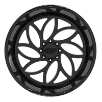 Jantes de camion forgées sur mesure SL 28X14 20X10 26X12 26X14 Super Single Deep Concave Polished avec 8X170 8X180 pour GMC Sierra 2500HD