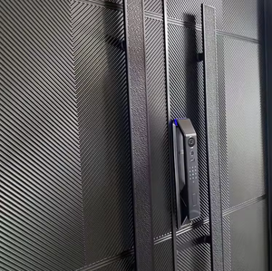 ประตูอลูมิเนียมอัลลอยด์โพลิเมอร์กันเสียงแบบหรูหราทันสมัย ประตูทางเข้าภายในบ้านและวิลล่า แข็งแรงทนทาน ลดเสียงรบกวน - Product Image 2