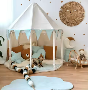 Château de fille pliable portable multicolore vente en gros tente de jeu pour enfants pop-up et cabane de jeu château de <span class=keywords><strong>princesse</strong></span> rose - Product Image 5