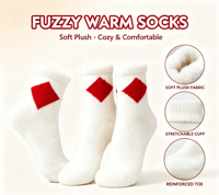 Chaussettes douces et épaisses en polaire corail pour femmes, chaussettes chaudes et confortables antidérapantes pour la maison, pour l'hiver, pour dormir et pour un usage quotidien