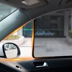 Magnetic Mesh Car Window Sunshade Custom Fit Full Coverage UV Block <strong>Privacy</strong> <strong>Screen</strong> - Product Image 3