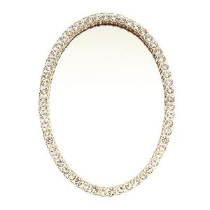 Trendy Rhinestone Heart Mirror Pearl Flower Metal Charms for Phone Case Bag <strong>Crocs</strong> Shoe DIY Decoration - Product Image 5