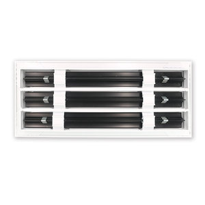 <strong>Black</strong> Modern AC Air <strong>Vent</strong> - Aluminum Ceiling Linear Diffuser - Air Ventilation Grille Factory Supply for Outdoor Application - Product Image 3