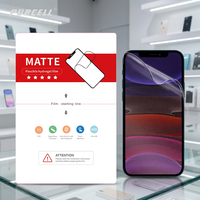 Film de protection d'écran en hydrogel anti-traces de doigts et anti-reflets en TPU souple pour téléphone portable, vente en gros