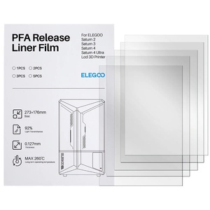 Film PFA <span class=keywords><strong>Elegoo</strong></span> pour Saturn 2/8K/3/4/4 Ultra/4 Ultra 16K (5 pièces) - Product Image 1