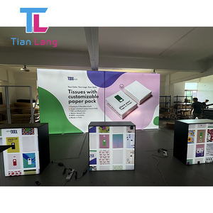 TianLang Booth Exposición Trade Show Stand Diseño Led Box Caja de luz de publicidad Exterior Seg Lightbox 6*3 Expo Booth - Product Image 1