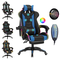 Best-seller philippines chaises de jeu de bureau coréennes ergonomiques de haute qualité en cuir PU avec accoudoir