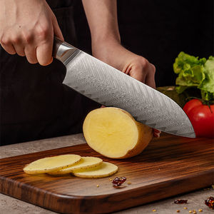Couteaux de cuisine de chef professionnel Santoku en acier inoxydable avec <span class=keywords><strong>67</strong></span> couches de couteau à manche en acier au carbone damas pour la cuisson - Product Image 5