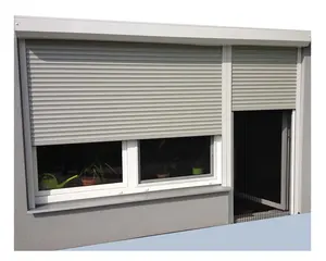 Pintu Rumah Roller Shutter Aluminium, Pintu Garasi Gulung Otomatis, Pintu Gudang, Pintu Rumah, Teras, Gulung Otomatis