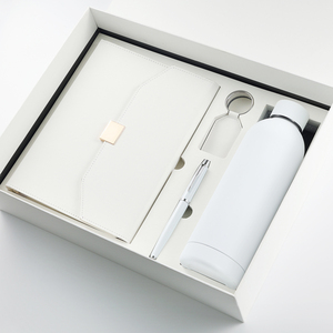 Ensemble cadeau d'entreprise personnalisé Ensemble de luxe de tasse à vide et de carnet Ensemble cadeau promotionnel d'affaires exécutif avec boîte - Product Image 4