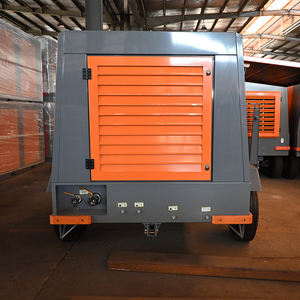 Портативный воздушный компрессор ZEGA 95SCY-10 с дизельным двигателем, высоконапорной смазкой, водяным охлаждением, производительностью 12/10,5 м³/мин, для горнодобывающей промышленности - Product Image 2