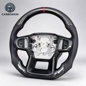 Volante Deportivo Personalizado de Fibra de Carbono para Ford F-150, Modificación y Mejora del Volante para Autos de Carreras - Product Image 2