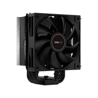COOLLEO B60 BK Refroidisseur d'air pour CPU, ventilateur de refroidissement pour ordinateur, radiateur de refroidissement par air, dissipateur thermique de bureau, 6 caloducs, TDP 245W, AMD AM4/5