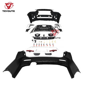 Kit carrosserie de haute qualité pour <span class=keywords><strong>Toyota</strong></span> Highlander <span class=keywords><strong>Crown</strong></span> Kluger, pare-chocs avant et arrière, calandre, phares, mise à niveau 2022-<span class=keywords><strong>2023</strong></span> vers LX - Product Image 2