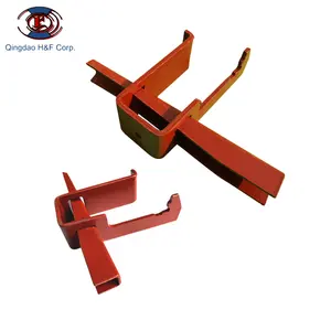 Steel Plywood Forming Hardwarface Open Face (one) 1 Piece Waler Clamp In Concrete Building