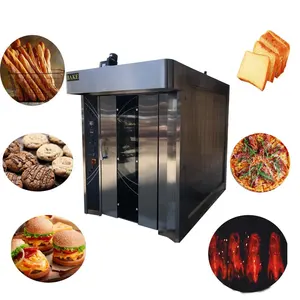 High quality 64 trays bakery gas oven for bread