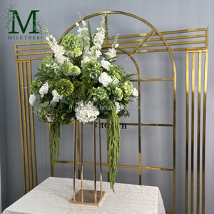 Top classement personnalisé taille <span class=keywords><strong>et</strong></span> couleur blanc <span class=keywords><strong>noir</strong></span> mélangé fleur boule pièce maîtresse pour la décoration <span class=keywords><strong>de</strong></span> <span class=keywords><strong>Table</strong></span> <span class=keywords><strong>de</strong></span> mariage - Product Image 3