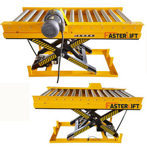 Meja angkat gunting, Platform pengangkat harga dengan Organ di bawah gunting hidrolik angkat dengan penutup pelindung - Product Image 4