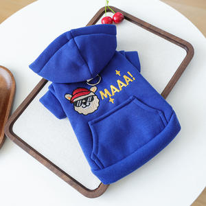 Vente en gros d'usine de créateur Fourniture directe d'animaux stockés Mode automne hiver Petits chiens chiots Happy Animal City Hoodie - Product Image 5