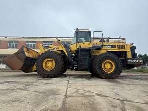 Chargeuses sur pneus Komatsu WA500-6 WA380 WA600 d'occasion de haute qualité, moteur de pompe hydraulique TCM, modèle 2019, charge nominale de 15 tonnes, bon état - Product Image 6