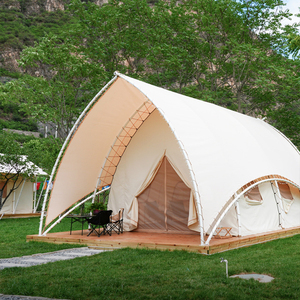 Outdoor Desert Sailing Shape Double Layer Four-Season Waterproof Camping Glamping <b>Tent</b> With One Bedroom & Living <b>Room</b> Camping Ca - Product Image 1