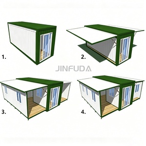 Casa Contenedor Prefabricada Expandible para Aldeas Ecológicas Aisladas y Hoteles de Campamento al Aire Libre, Diseñada para Instalación de Energía Solar - Product Image 3