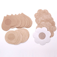 Patch de poitrine en tissu élastique en coton, ruban adhésif pour la poitrine, cache-tétons et autocollant de soutien-gorge pour la peau
