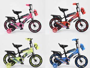 Bicicleta Infantil en Oferta, <span class=keywords><strong>de</strong></span> 12 a 20 Pulgadas, con Luz y Música, Soporte para Botella <span class=keywords><strong>de</strong></span> Agua, Portaequipajes Trasero, <span class=keywords><strong>Pegatinas</strong></span> Láser - Product Image 3